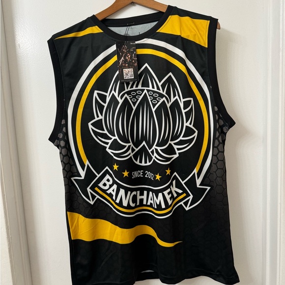 Banchamek Men’s Muay Thai boxing fighting gear sport Gym shirt - Picture 7 of 7